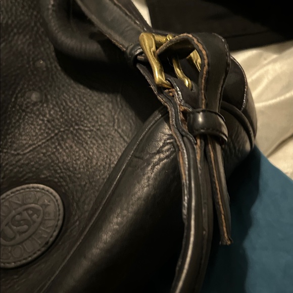 Vintage Dooney and Bourke bucket black purse drawstring - Picture 15 of 16